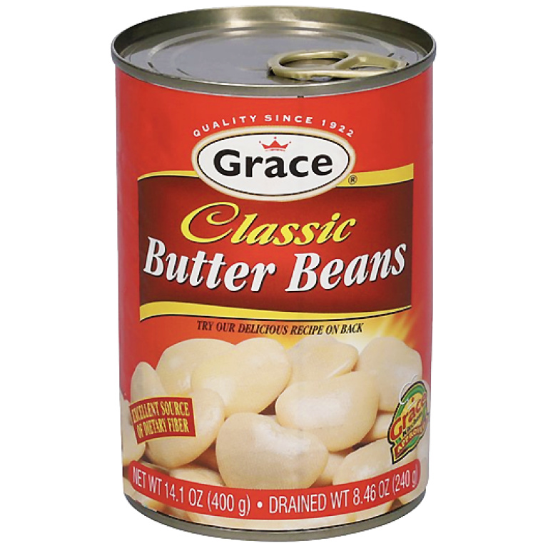 Grace Classic Butter Beans, 14.1 Oz (400g) – Adonai Distributors LLC