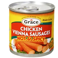 Grace Chicken Vienna Sausage - Hot & Spicy, 4.6 oz